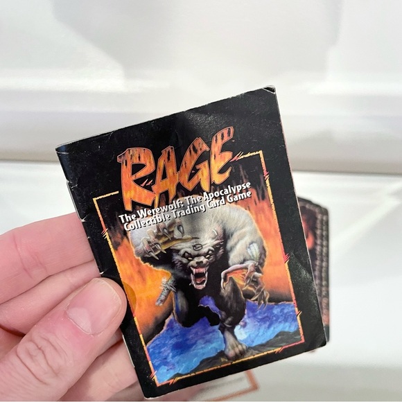 White Wolf Game Studio Rage The Werewolf: The Apocalypse  Trading Card AS IS - Picture 1 of 7